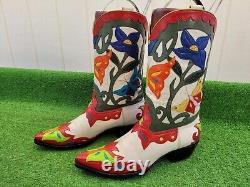 Vintage? Crazy Horse? Full Tooled? Butterfly? Floral? Western? Boots 10.5 D