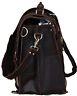 Vintage Crazy Horse Leather Briefcase, Men's Huge Backpack Shoulder Handbag Bag