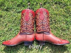 Vintage? Crazy Horse? Tooled? Buffalo? Rare? Custom? Western? Boots 11 D