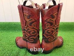 Vintage? Crazy Horse? Tooled? Buffalo? Rare? Custom? Western? Boots 11 D