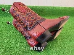 Vintage? Crazy Horse? Tooled? Buffalo? Rare? Custom? Western? Boots 11 D