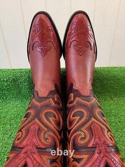 Vintage? Crazy Horse? Tooled? Buffalo? Rare? Custom? Western? Boots 11 D