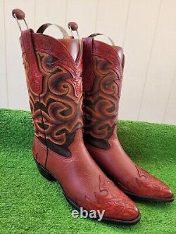 Vintage? Crazy Horse? Tooled? Buffalo? Rare? Custom? Western? Boots 11 D