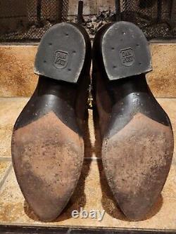 Vintage Dan Post Crazy Horse Cowboy Boots- Size 9-1/2 D