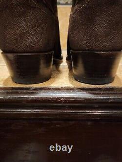 Vintage Dan Post Crazy Horse Cowboy Boots- Size 9-1/2 D