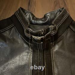 Vintage Dark Horse Leather Jacket Men's L