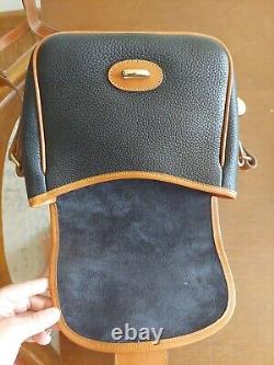 Vintage Dooney & Bourke All Weather Leather Equestrian Over Under Tack Bag