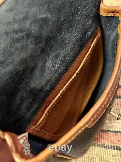 Vintage Dooney & Bourke Cavalry Body Bag, Great Condition Rehabbed