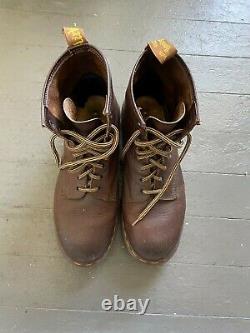 Vintage Dr. Marten's Crazy Horse 1460 Boot (Made in England) Size U. S. 11