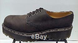 Vintage Dr. Martens 1561 Men's 4 Eyelet Gaucho Crazy Horse Brown Shoes US10 UK9