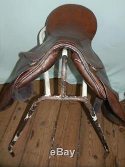 Vintage English Leather Pony Piltch Pad Saddle (STUNNING PATINA)