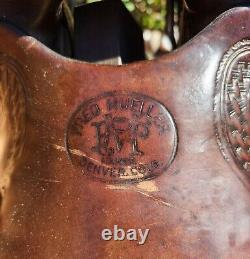 Vintage Fred Mueller Collector 12 Western Saddle