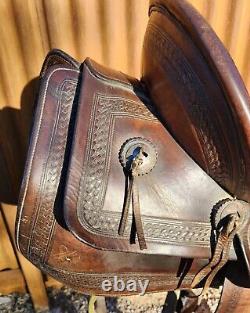 Vintage Fred Mueller Collector 12 Western Saddle