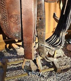 Vintage Fred Mueller Collector 12 Western Saddle