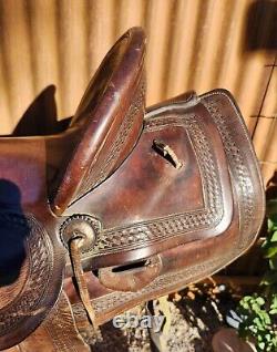 Vintage Fred Mueller Collector 12 Western Saddle