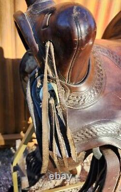 Vintage Fred Mueller Collector 12 Western Saddle