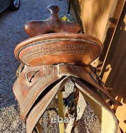 Vintage Fred Mueller Collector 12 Western Saddle