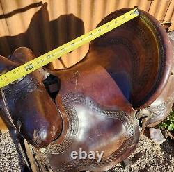 Vintage Fred Mueller Collector 12 Western Saddle