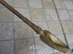 Vintage French Marked S G P Hand Braided Leather Horse Whip Riding Old Crop