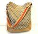 Vintage Gucci Shoulder Bag GG Monogram Clutch Purse Web Strap Handbag Bag
