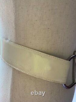 Vintage Gucci Silver Horse Bit Belt