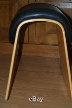Vintage HAWORTH SHETLAND Rocking Horse stool ERGONOMIC CHAIR formed molded wood