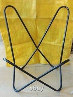 Vintage Handmade Leather Butterfly Chair Relax Arm Chair SleeperSeatOnly Frame