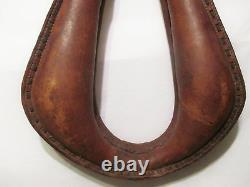 Vintage Horse Collar Country/Western Decor Rustic Yoke Worn Leather Barn Rodeo