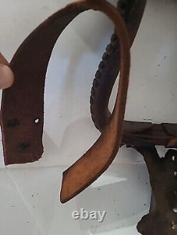 Vintage Horse Saddle 15 Brown Old Barn Find Good For Wall Hanger Read Listing