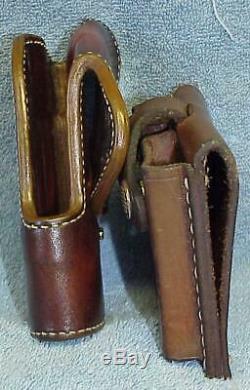Vintage Horse Shoe Brand Leather Competition Holster Set For 1911 Gov. 5