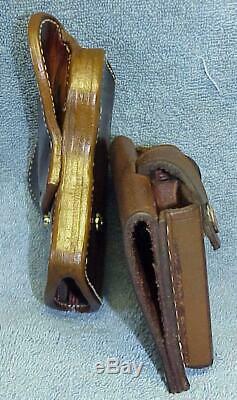 Vintage Horse Shoe Brand Leather Competition Holster Set For 1911 Gov. 5
