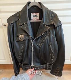 Vintage Indian Iron Horse Motorcycle Jacket XL