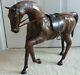 Vintage Large Liberty Style Leather Horse Equestrian
