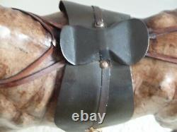 Vintage Large Liberty Style Leather Horse Equestrian