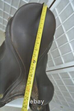 Vintage Leather English Style Horse Saddle (dnt Loc. By-36)