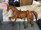 Vintage Leather Horse Measures 24 Tall 29 Long 9 Deep