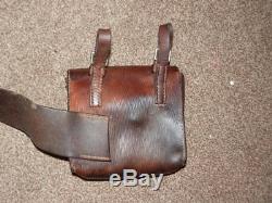 Vintage Leather Horse Saddle Bag. By GEO LAWRENCE SADDLER. USA