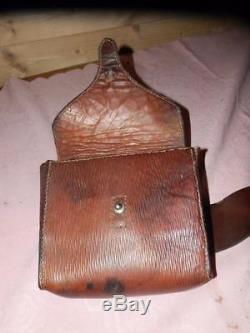 Vintage Leather Horse Saddle Bag. By GEO LAWRENCE SADDLER. USA
