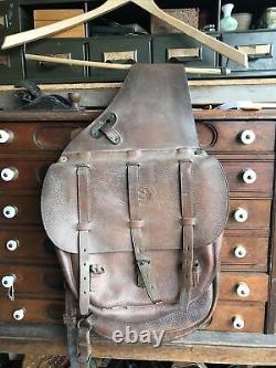 Vintage Leather Horse Saddle Bags Good Condition Bags Cavalry