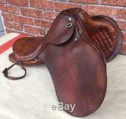 Vintage Leather Horse Saddle Clean Ready Well Made & Preserved Ships FAST