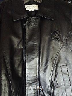 Vintage Leather Limited Edition Santa Anita Park Horse Race Track Jacket