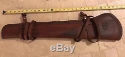 Vintage Leather Rifle Scabbard, El Paso Saddlery, horse tack, outfitter, hunting