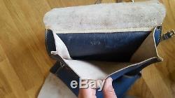 Vintage Leather Saddle Bags horse bicycle motorcycle