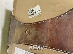 Vintage Leather Western Saddle Bags Horse Tack High Grade