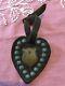 Vintage Martingale Horse Bridle Leather Heart ornament