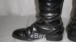 Vintage Mountain Horse Classic High Rider Black Leather Riding Boots-UK 6.5 Wide