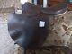Vintage Old And Used Horse Racing/ Exercise Saddle 17 (b)