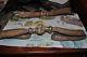 Vintage Old Wild Horses Gaucho's Leather Hobble Straps With Silver Rings