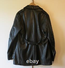 Vintage Orebro Leather Coat