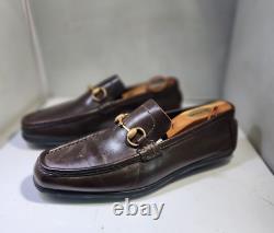 Vintage Pair Of Gucci Driving Horse Bit Loafers In Great Condition Size 8 #1